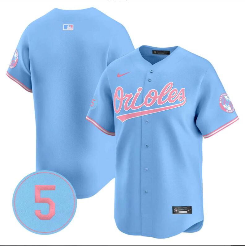 Men Baltimore Orioles blank white 2024 Nike MLB jersey